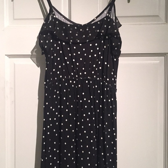 Cute black and white polka dot dress - Picture 4 of 4
